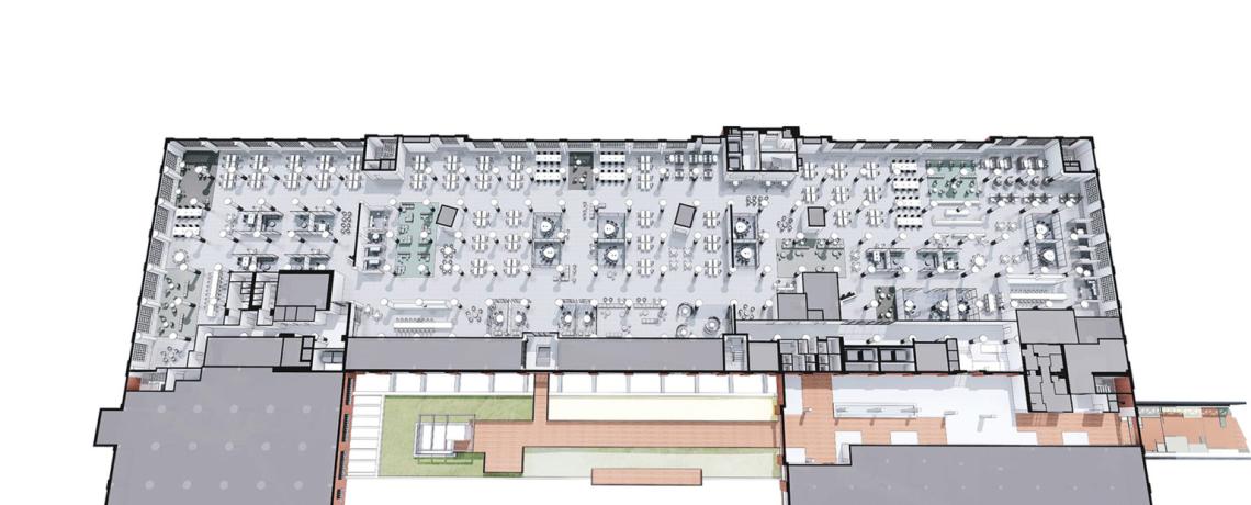 How Ponce City Market recently adapted parking space for human uses ...